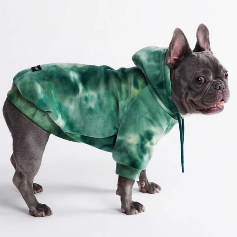 Matching dog and human sweatshirt from SparkPaws!